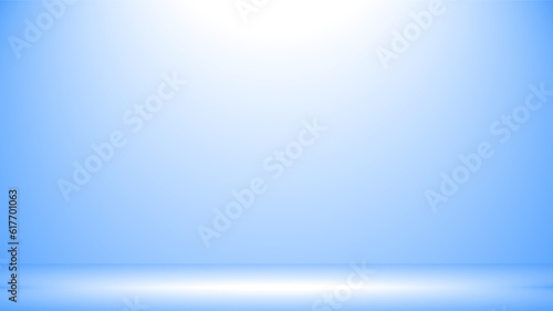 bright blue and light gradient on top design as background or wallpaper Studio 3d 