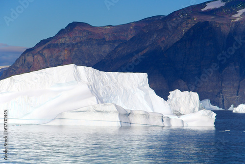Iceberg in Uummannaq fjord, Greenland, Denmark 