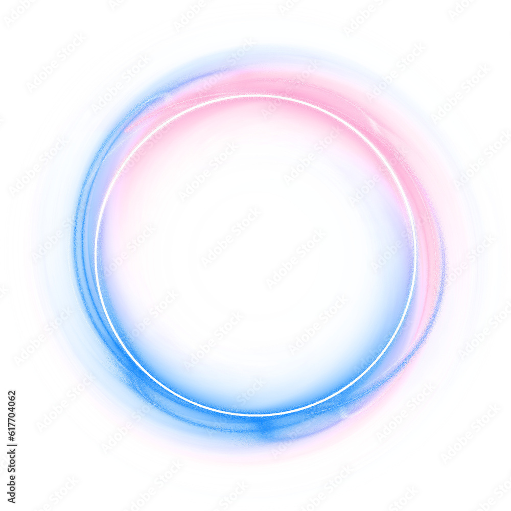 Gradient neon light circle cute colorful Gradient neon light circle cute colorful