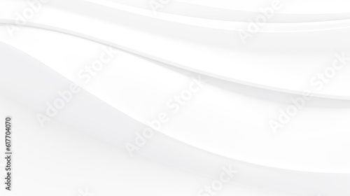Wallpaper Mural Abstract white gray satin texture background. White silver fabric silk panorama background. Beautiful soft blur white pattern natural wave texture background. Torontodigital.ca