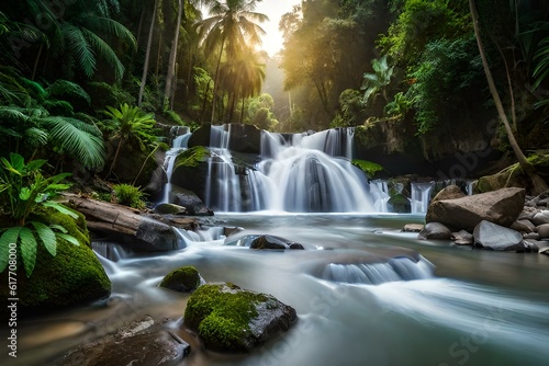 waterfall in the forest