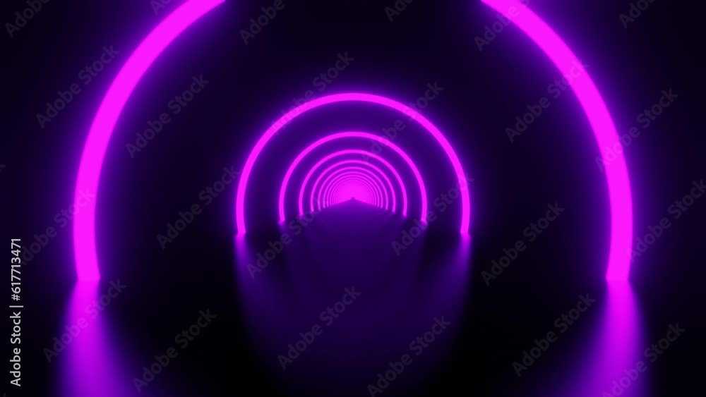 Multicolor Groovy Arch Background Loop Animation in 4K Multicolor Groovy Arch Background Loop Animation in 4K
