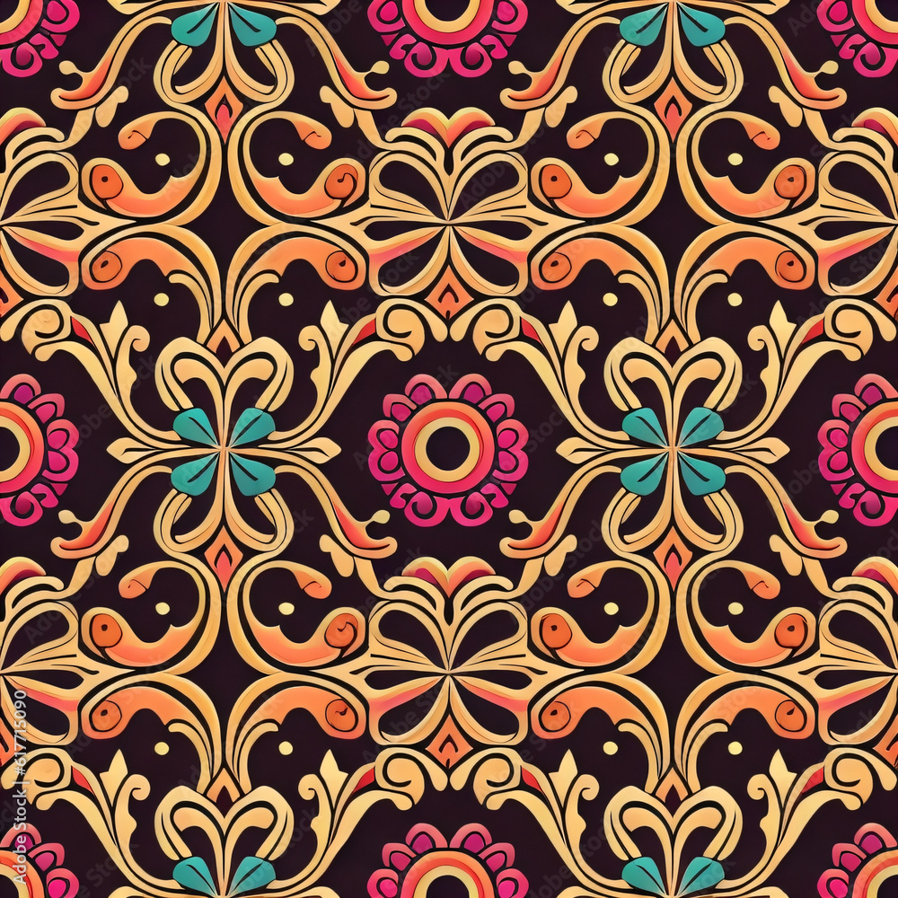 seamless floral pattern seamless floral pattern