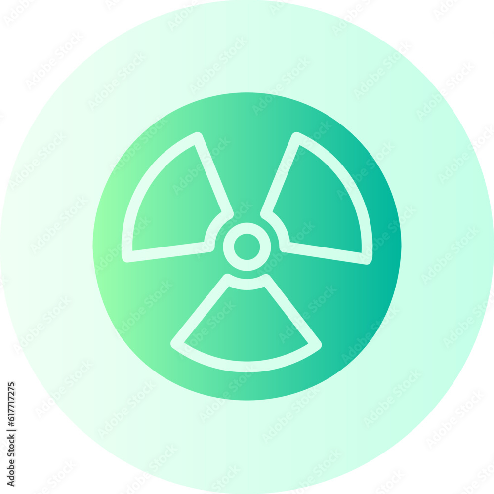 nuclear gradient icon nuclear gradient icon