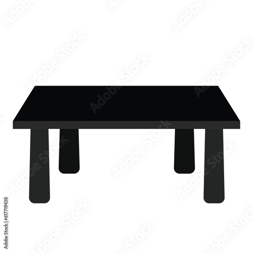 Table silhouette for your design.