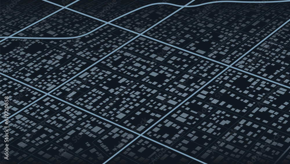City Exploration Unveiled City Layout with Cartographic Illustration 