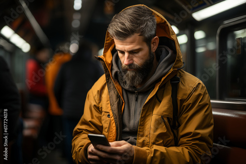 man holding smartphone in hand