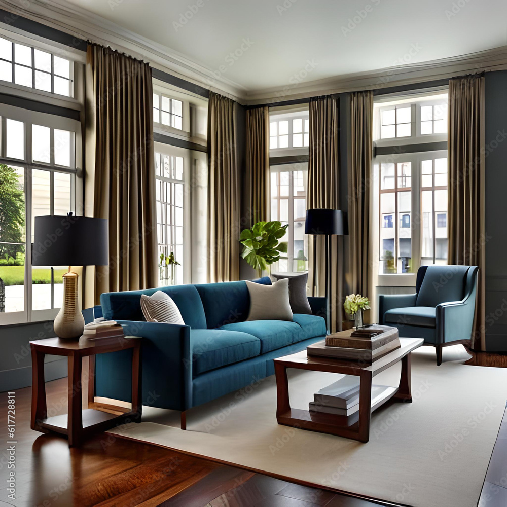 Fototapeta premium modern living room