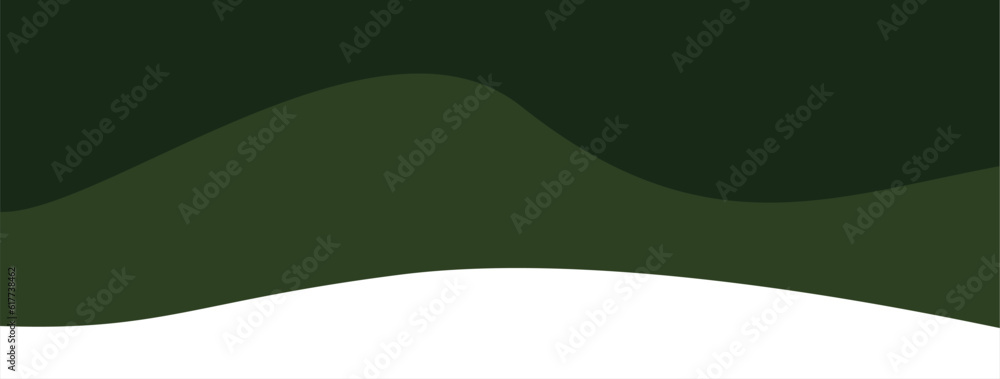 Obraz premium Minimalist green army vector background.