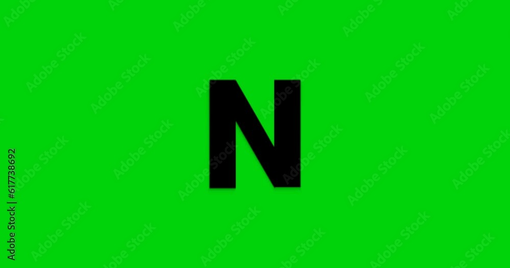 Alphabet Letters N Animation in black and white with ink drop and write-on on the Green Screen alpha channel. Great for word forming and text animation in your video project. Background Editable Alphabet Letters N Animation in black and white with ink drop and write-on on the Green Screen alpha channel. Great for word forming and text animation in your video project. Background Editable