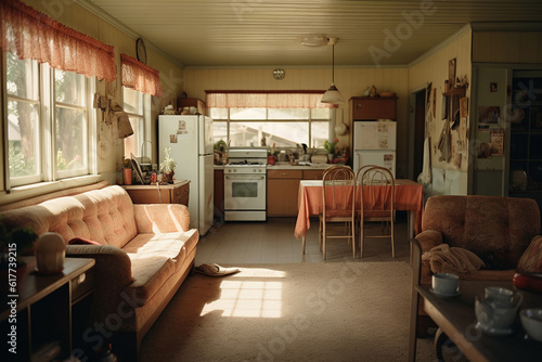 modest kitchen interior photo
