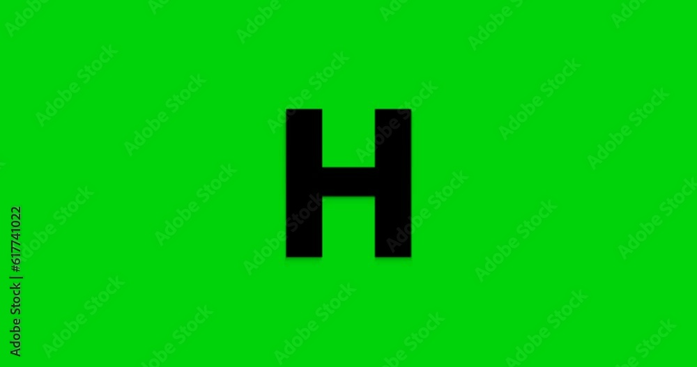Alphabet Letters H Animation in black and white with write-on on the Green Screen alpha channel. Great for word forming and text animation in your video project.
Background Editable Alphabet Letters H Animation in black and white with write-on on the Green Screen alpha channel. Great for word forming and text animation in your video project.
Background Editable