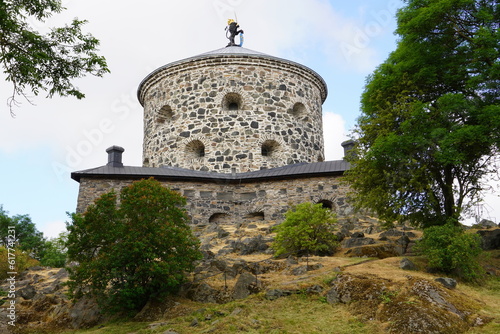 Goteborg,Sweden - June 22th 2023: View of the skansen kronan fortress
 photo