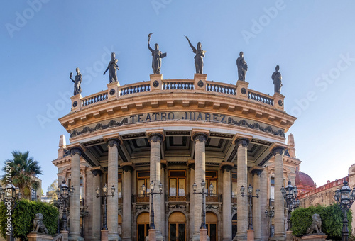 Juarez Theater in Guanajuato, a captivating blend of architecture, art, and history, a must visit landmark photo