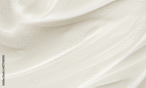 Fotografija White lotion beauty skincare cream texture cosmetic product background