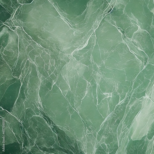 Green marble texture abstract background pattern with high resolution. AI generated illustration