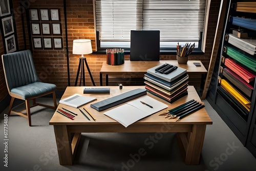 modern office interior with furniture © Ghazanfar