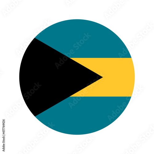 Free Download Bahamas flag simple illustration for independence day or election - GFXLoad