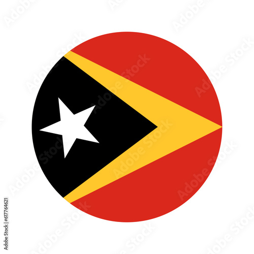 Free Download East Timor flag simple illustration for independence day or election - GFXLoad