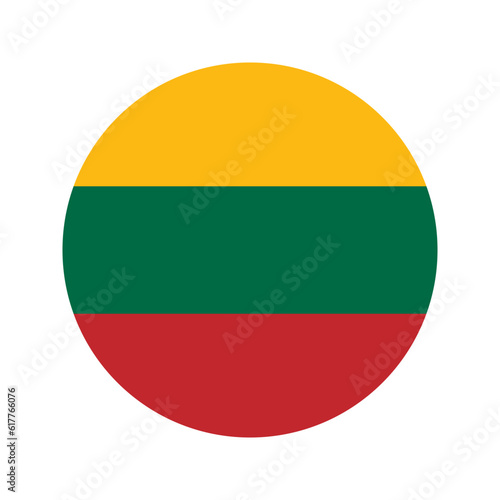 Free Download Lithuania flag simple illustration for independence day or election - GFXLoad