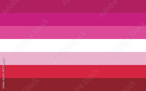 Lesbian pride flag Sexual identity pride flag