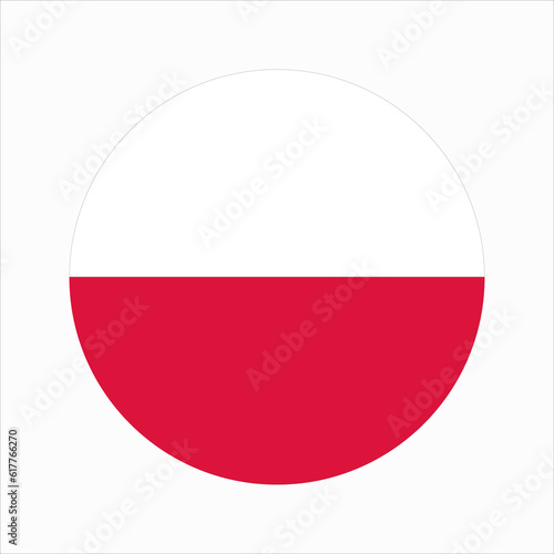 Free Download Poland flag simple illustration for independence day or election - GFXLoad