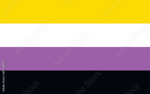 Non-binary pride flag Sexual identity pride flag