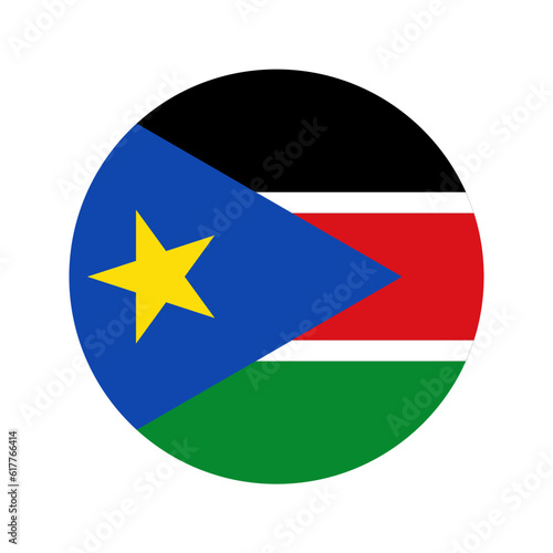Free Download South Sudan flag simple illustration for independence day or election - GFXLoad