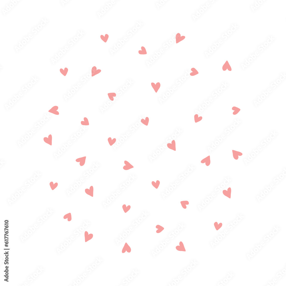 Abstract geometric round shape, hearts texture hand drawn illustration. Sketchy style design, isolated vector. Kids print element, background, backdrop with pattern, childish doodles, scribbles Abstract geometric round shape, hearts texture hand drawn illustration. Sketchy style design, isolated vector. Kids print element, background, backdrop with pattern, childish doodles, scribbles