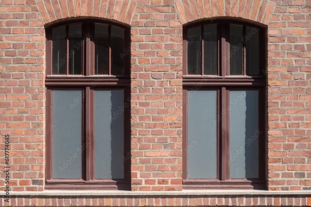Detail of an industrial building of the 1910s Detail of an industrial building of the 1910s