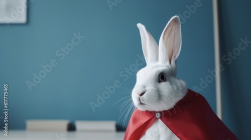 Meadow Avenger  Rabbit in a Hero s Outfit Hops into Action to Restore Peace