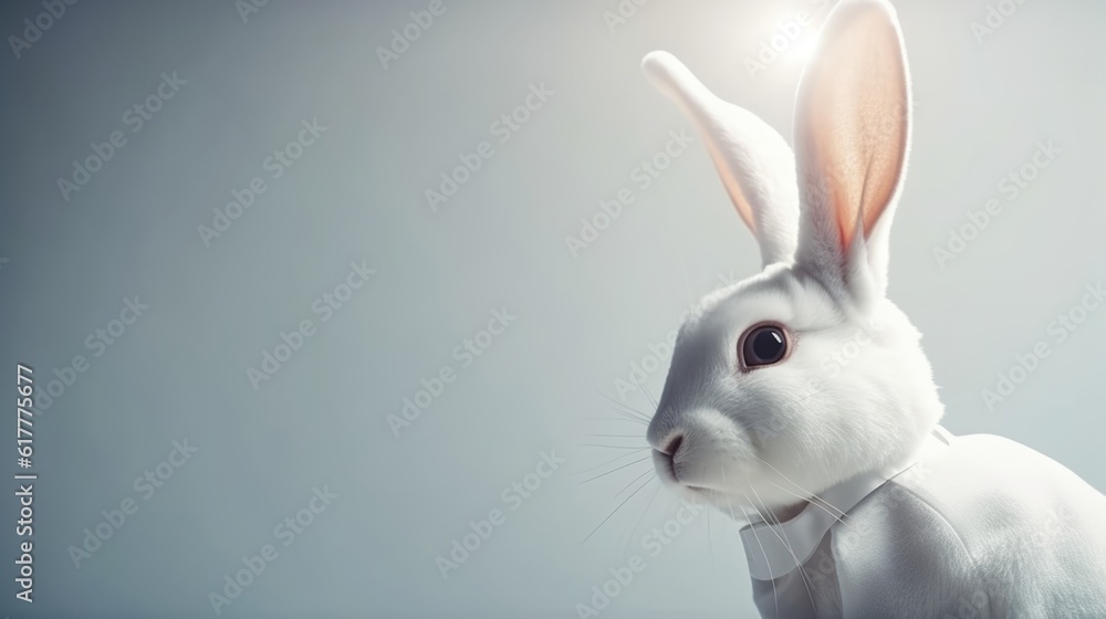 The Valiant Voyager: Rabbit in a Hero's Attire Embarks on an Epic Journey for Good The Valiant Voyager: Rabbit in a Hero's Attire Embarks on an Epic Journey for Good