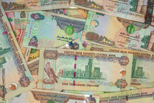 UAE banknote Dirhams  photo