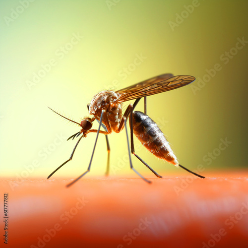 Mosquito background - ai generative © DesiArt