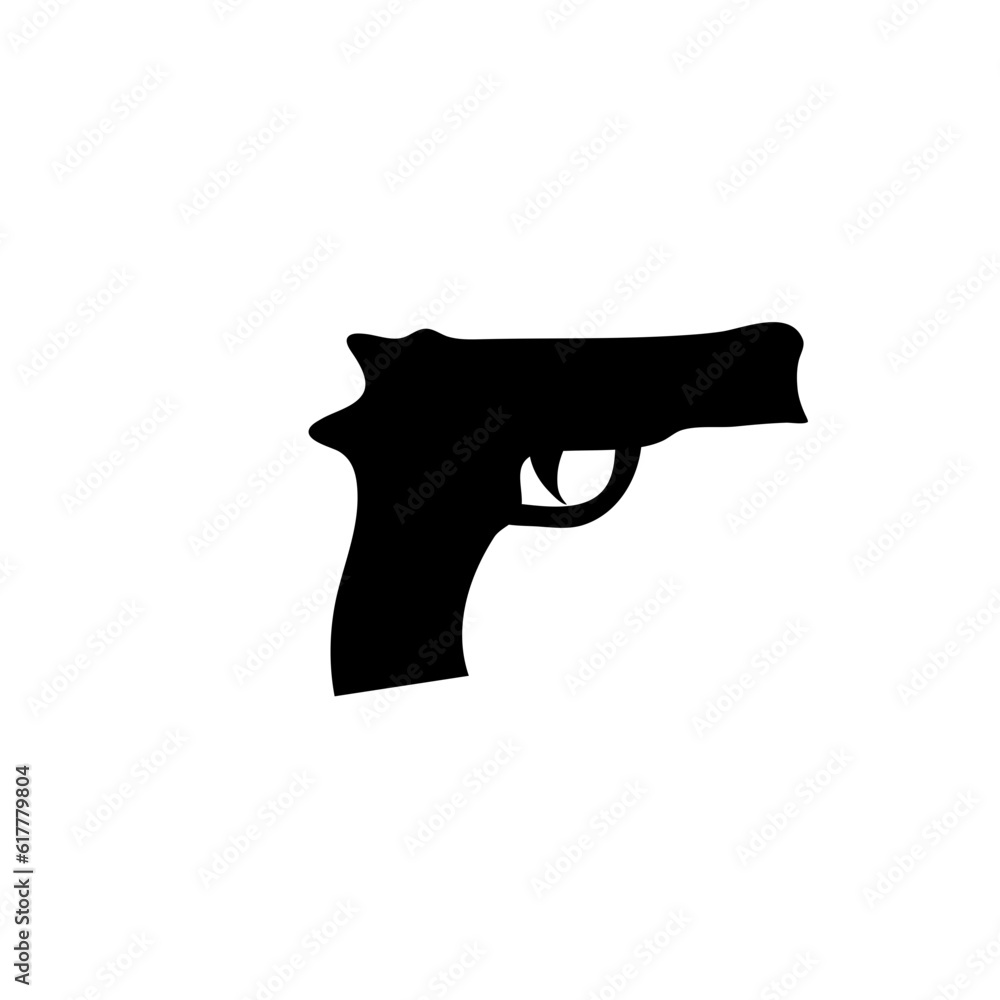 guns icons pistol