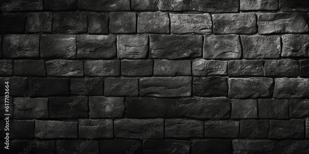 Black wall and sun light shadow space background, AI Generated Black wall and sun light shadow space background, AI Generated