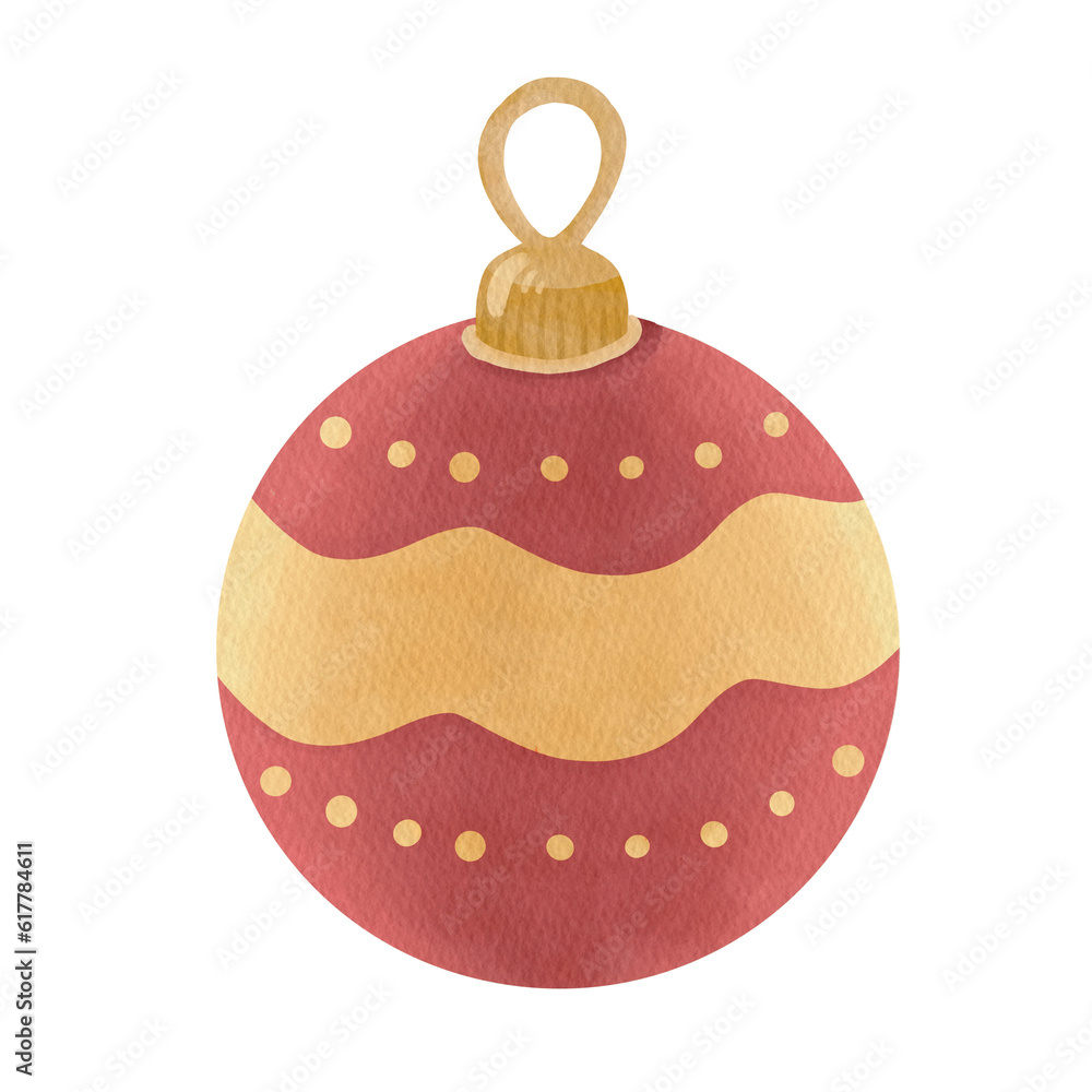 Christmas Ball Red Christmas Ball Red