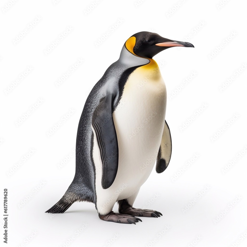 Fototapeta premium penguin isolated on white