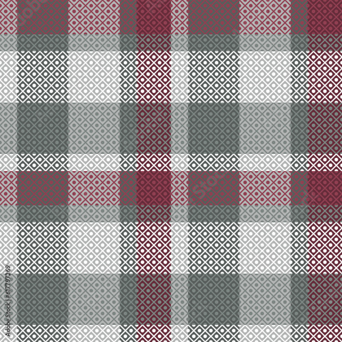 Scottish Tartan Pattern. Tartan Plaid Vector Seamless Pattern. Template for Design Ornament. Seamless Fabric Texture.