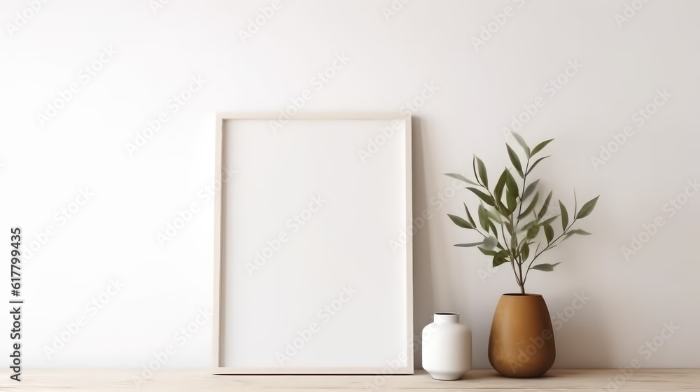 white fram with white background white fram with white background