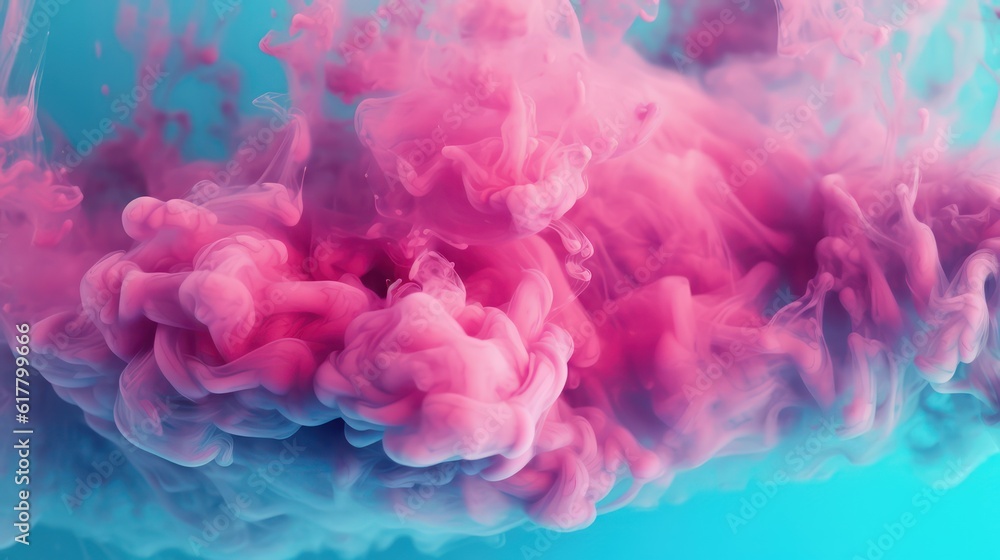 Fototapeta premium abstract colorful smoke