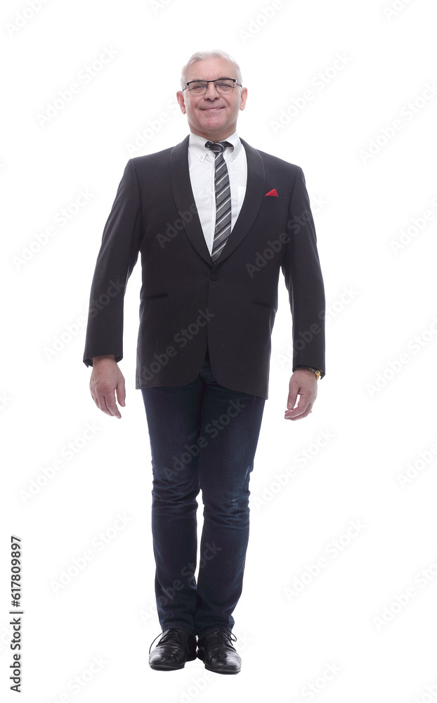 in full growth. smiling business man looking at the camera in full growth. smiling business man looking at the camera