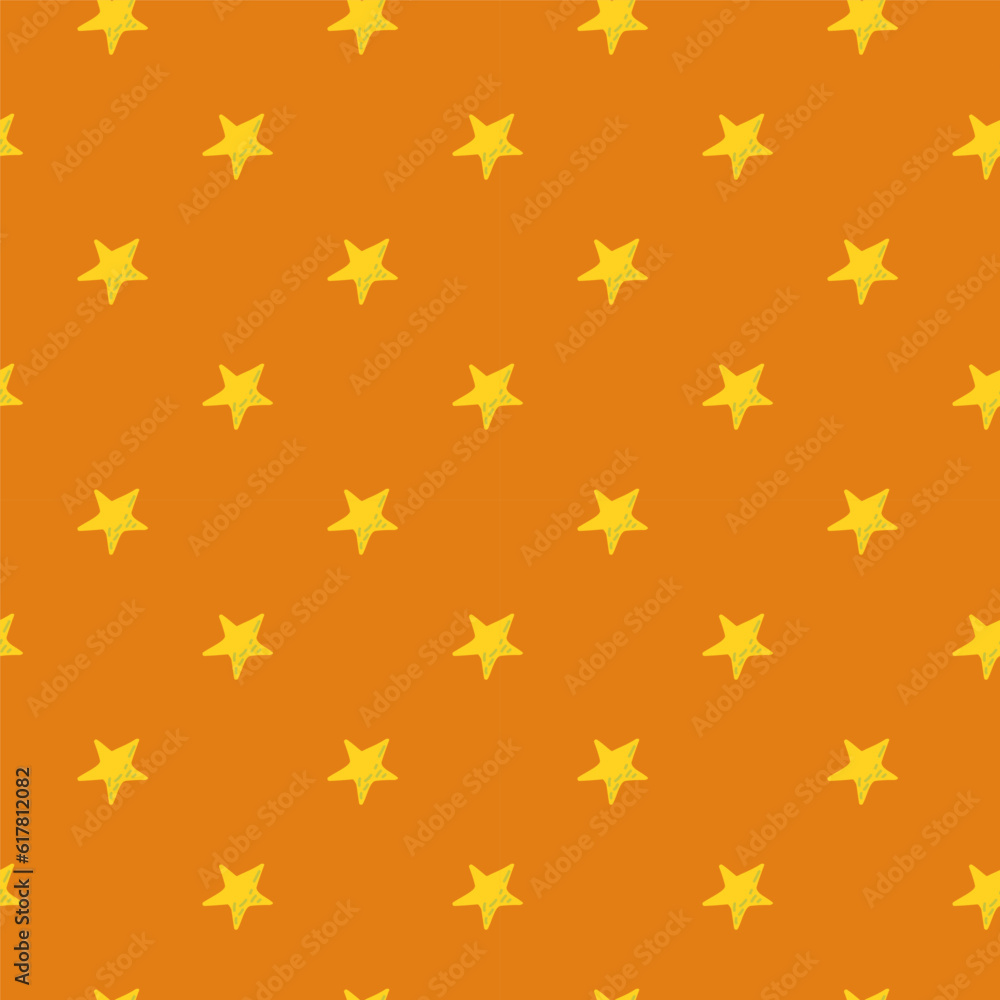 Cute stars seamless pattern in doodle style. Constellation wallpaper Cute stars seamless pattern in doodle style. Constellation wallpaper