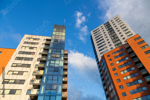 Modern buildings in the city