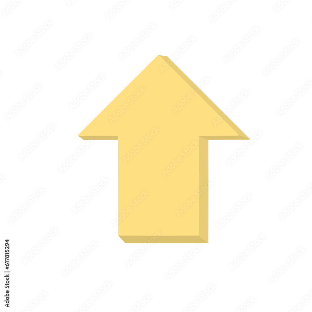 up yellow arrow icon design up yellow arrow icon design