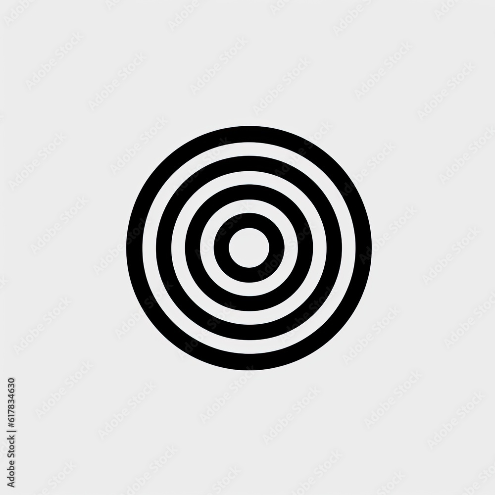 Minimalistic black and white logo template created using generative Ai tools Minimalistic black and white logo template created using generative Ai tools