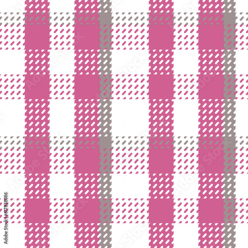 Tartan Seamless Pattern. Checker Pattern Template for Design Ornament. Seamless Fabric Texture.