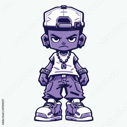 Hiphop character for your design project
