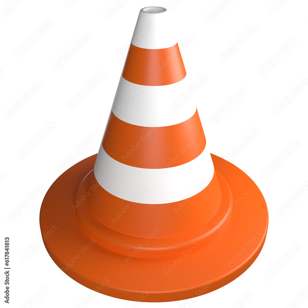traffic cone isolated on white traffic cone isolated on white