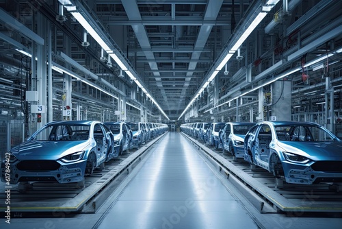 robot factory in automotive industry is transforming manufacturing process by combining technology and innovation. This ensures production of top-notch vehicles that meet market demands. AI-generated